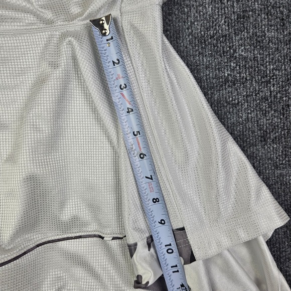 Champs Sports Dazzle Basketball Shorts Men XL White Camo Textured Vintage Shiny - Picture 5 of 9